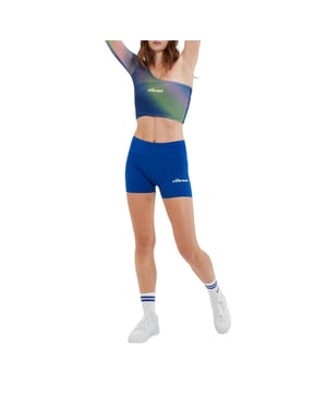 Ellesse Dam Crono Enaxlad Slim Crop Top (Blå/Grön)