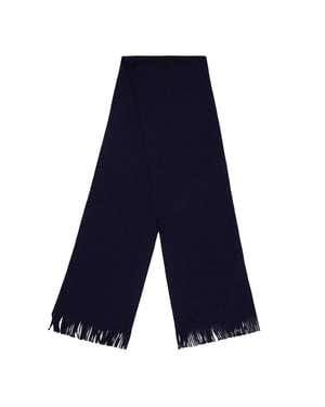 Boss Albas Gebreide MidWeg Sjaal (Donkerblauw)