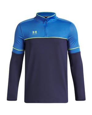 Boys Under Armour Training Quarter Zip Juniors in Blue
