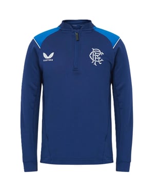 Boys Castore FC quarter Zip Top Juniors in Navy