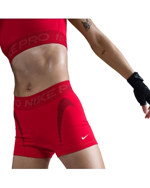 Women's Nike W NP DF MR 3IN in University Red