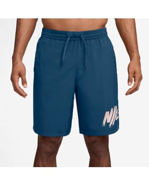 Men's Nike M Nk Df Form 9I in Blue Force/Silt