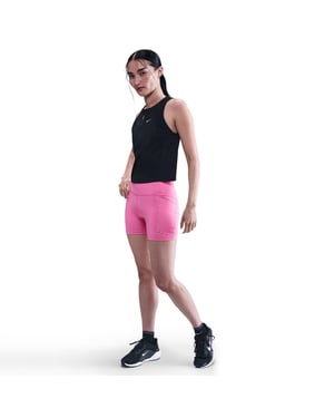 Women's Nike Dri Fit Compression Bermuda Shorts in Playful Pink