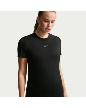 Women's Nike W Nk 1 (M) Ss T in Black/White
