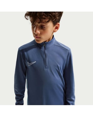 Boys Nike Drill Top Juniors in Diffused Blue