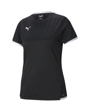 Women's Puma Teamliga Jersey W Referee Shirt Womens in Black White