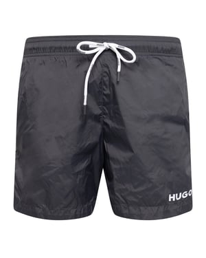 Men's Hugo Haiti Quick Drying Swim Shorts in Charcoal