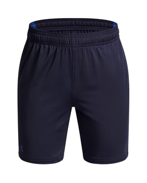 Boys Under Armour Tech Vent Jacquard Performance Gym Shorts in Washed Navy