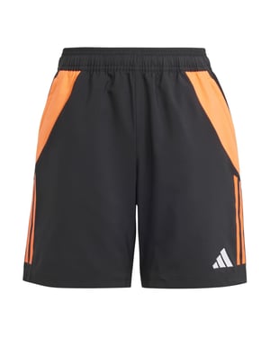 Boys adidas Tiro24 C Dtshoy Football Short Unisex Kids in Black/Solar Red