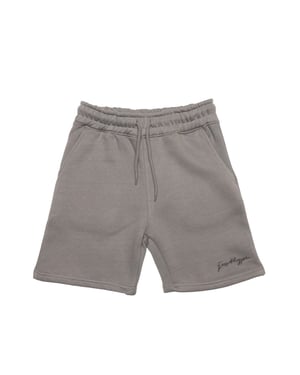 Boys Hype Oversized Sweat Shorts in Grey