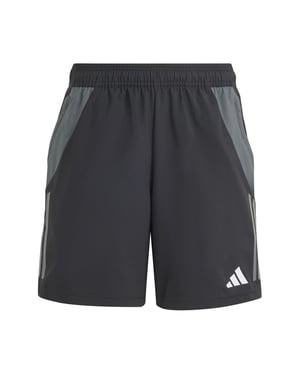 Boys adidas Tiro24 C Dtshoy Football Short Unisex Kids in Black/Dark Grey