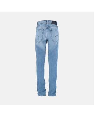 Boys G Star Mosa Five Pocket Straight Leg Jeans in Sun Faded