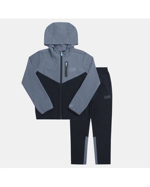 Boys OEX Fell Inf Tsuit in Black/Charcoal