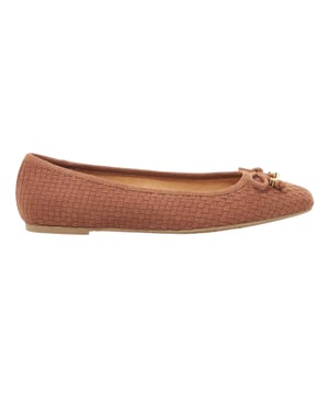 Dune London Dames Lo Harries Ballerina's (Tan)