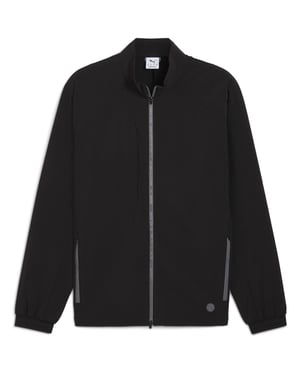 Men's Puma Cypress Softshell Performance Golf Jacket in Black