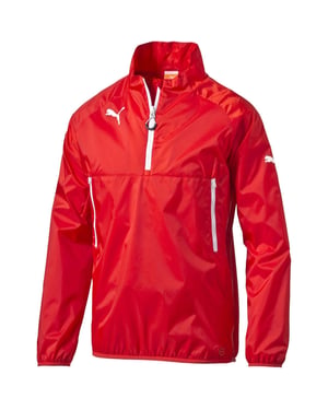Boys Puma Windbreaker Juniors in Red
