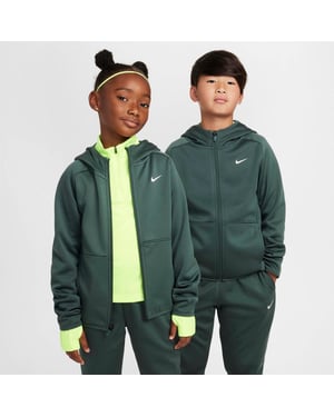 Boys Nike K Nk Tf Flc Hd Jn99 in Vintage Green/V