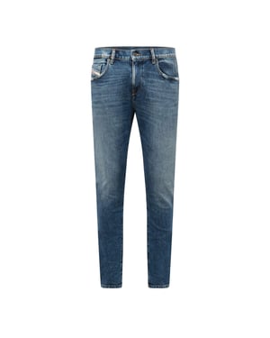 Men's Diesel 2019 D Strukt Slim Fit Jeans in Blue Denim