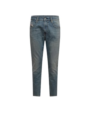 Men's Diesel 2019 D Strukt Slim Fit Jeans in Blue Denim
