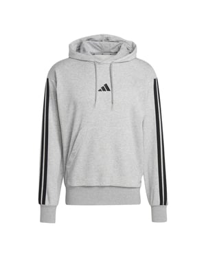 Men's adidas M 3s Ft Hoody in Medium Grey Hea
