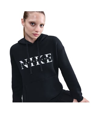 Women's Nike W Nsw Phnx Flc in Black