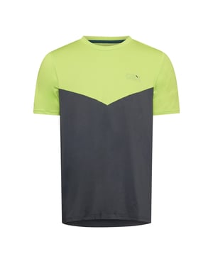 Men's OEX Flynn T And Sht in Acdc Lime/Chrcl