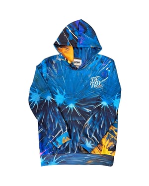 Boys DFND London Hooded Neck Long Sleeve Sweatshirt in .Multi
