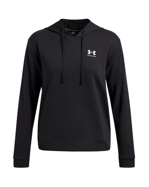 Women's Under Armour Rival Terry Hoody in Black