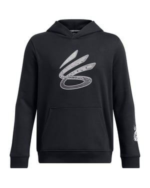 Boys Under Armour Curry Splash Hoodie Hoody in Black