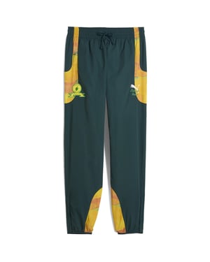 Men's Puma Mamelodi Sundowns Tracksuit Bottoms in Green Terrai