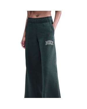 Women's Nike Speed Fleece Solid Patterned Joggers in Seaweed
