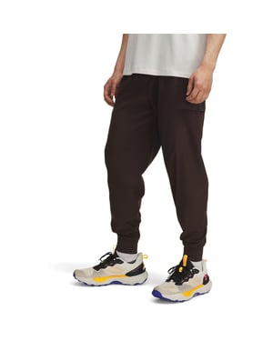 Men's Under Armour TRAIL RUN PANTS in Brown