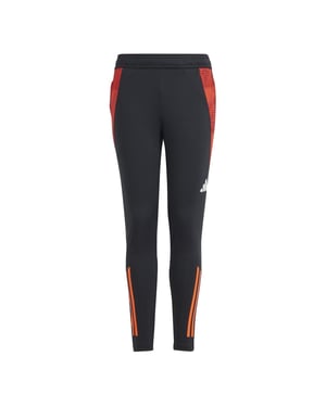 Boys adidas Tiro24 C Trpnty Tracksuit Bottom Unisex Kids in Black/Solar Red