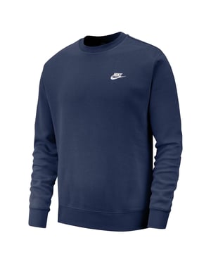 Men's Nike M Nsw Clb Crw T in Midnight Navy