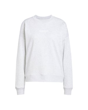 Women's adidas W Lin Ft Swt in Light Grey He