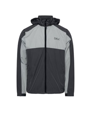 Men's OEX Grampian Windrun in Charcoal/Lt Gry