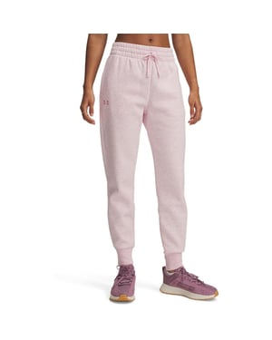 Women's Under Armour Rival Fleece Jogger in Pink