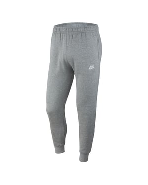 Men's Nike Sportswear Club Fleece Jogging Pants in Dk Grey Heather