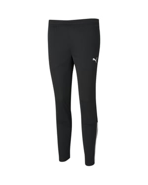 Women's Puma Teamliga Training Pants W Tracksuit Bottom in Black White