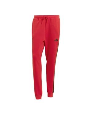 Men's adidas M 3s Ft Tc pt in Pure Ruby/Black
