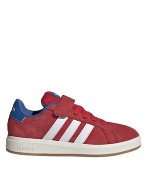 Boys adidas Grand Court Trainers in Pure Ruby/Core