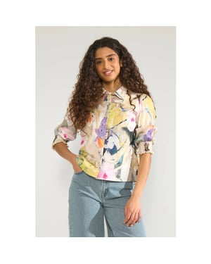 Nümph 707011 nuannali shirt forest green