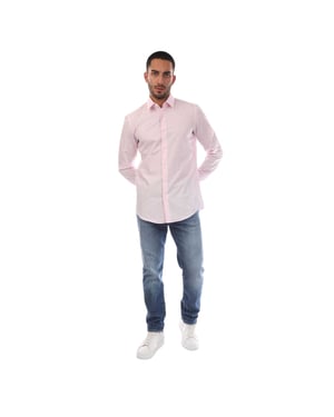 Boss Hank S-shirt voor heren (Roze)