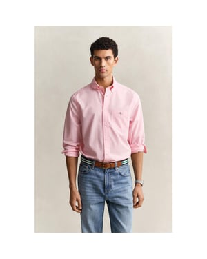 Gant Heren Poplin Overhemd (Roze)