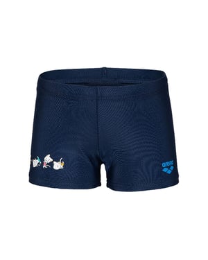 Boys Arena Graphic Swim Shorts in Navy