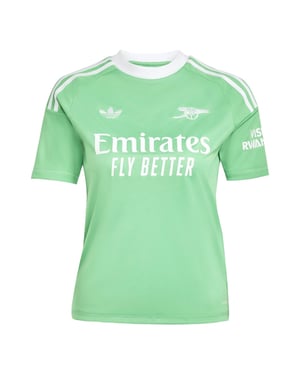 Boys adidas Arsenal Third Goalkepper 2025 2026 in Sescgr/White