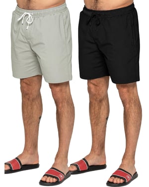 Kruze | 2-Pack Heren Badshorts
