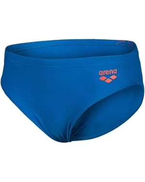 Boys Arena Graphic Swim Briefs in Blue China