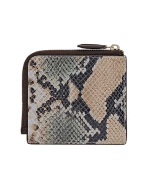 Radley Chilworth Street Slangenprint Leren Portemonnee Set (Pijnboom)