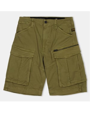 Boys G Star Rovic Zip Solid Patterned Combat Pants in Ensis Green